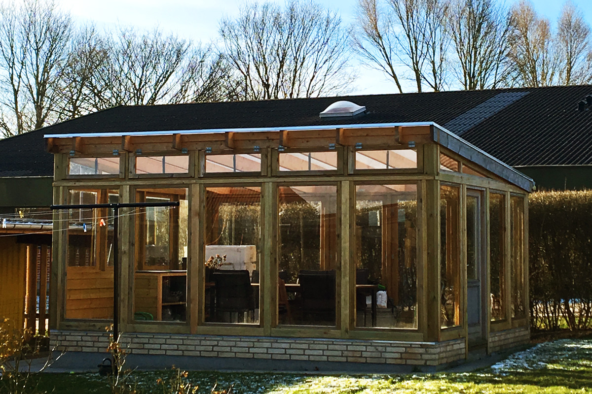 20 m² luksusorangeri for under 25.000 kroner