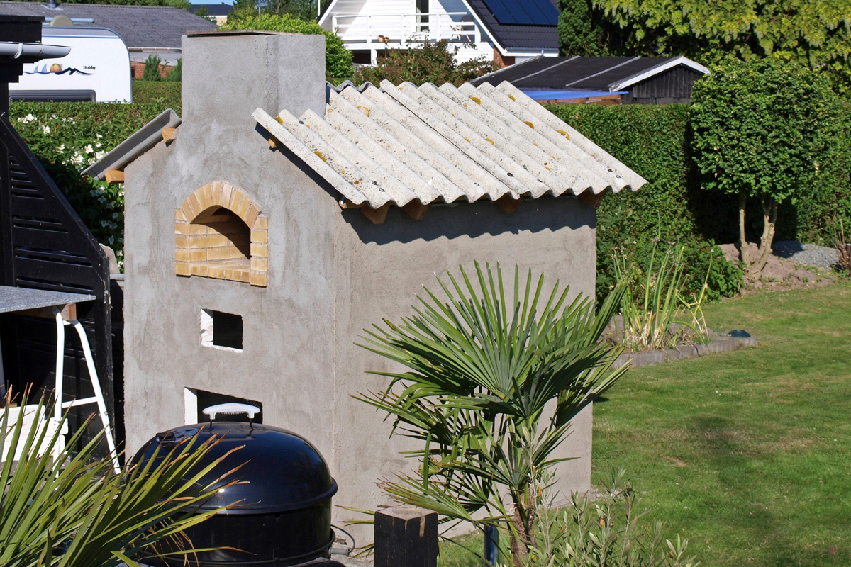 Hjemmelavet pizzaovn deluxe