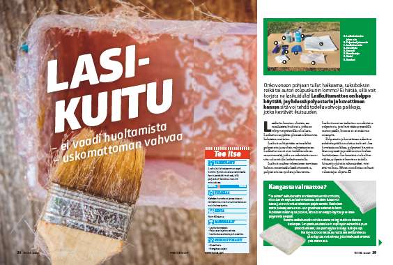 Näin käytät lasikuitua