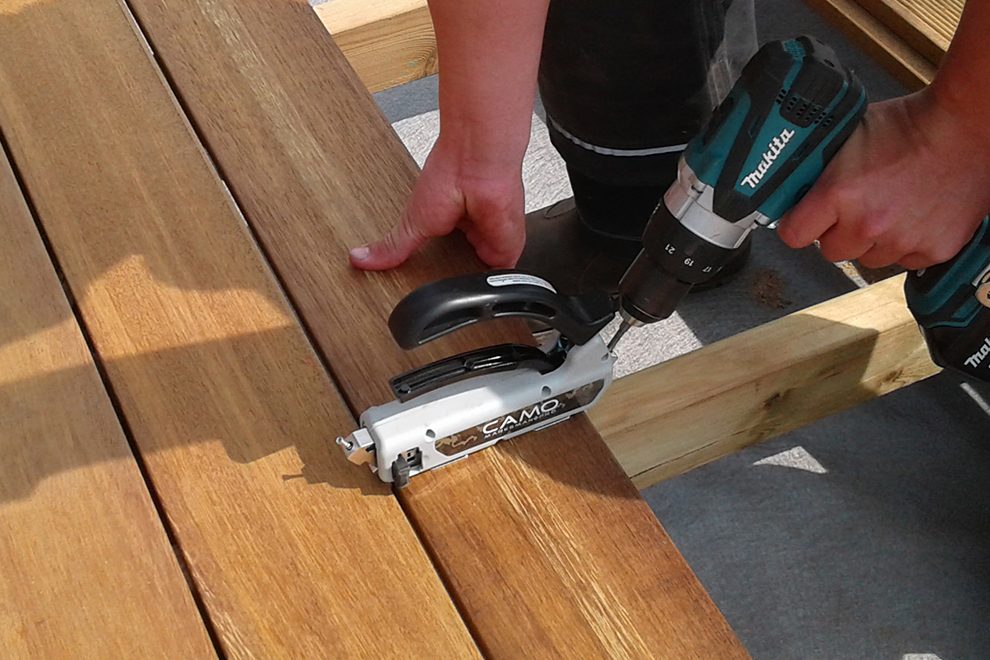 3 metoder til at skjule terrasseskruerne