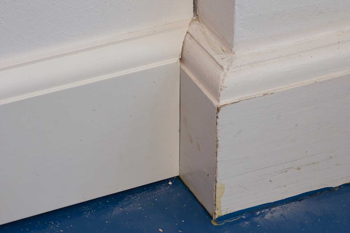 Sådan bliver resultatet, hvis du blot støder to profiler sammen på 90 grader.