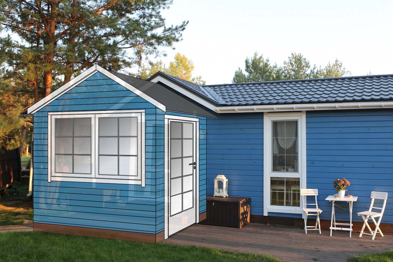 Få mere plads med et vindfang