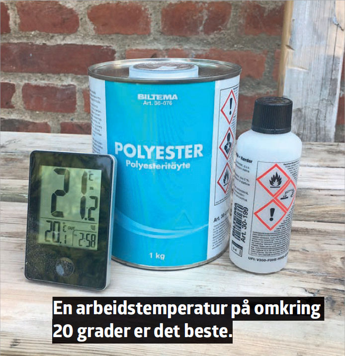 Slik jobber du med glassfiber