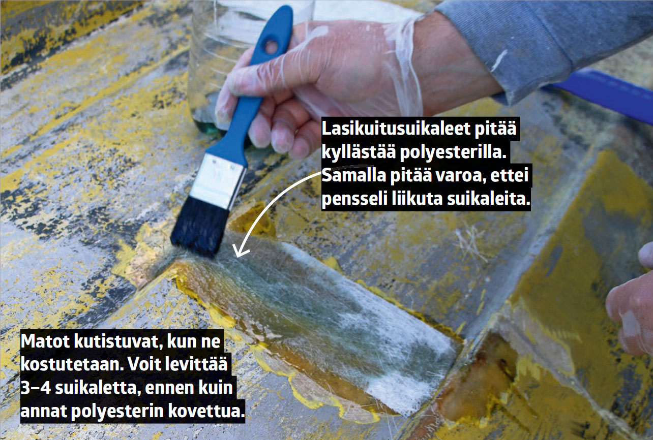 Näin käytät lasikuitua