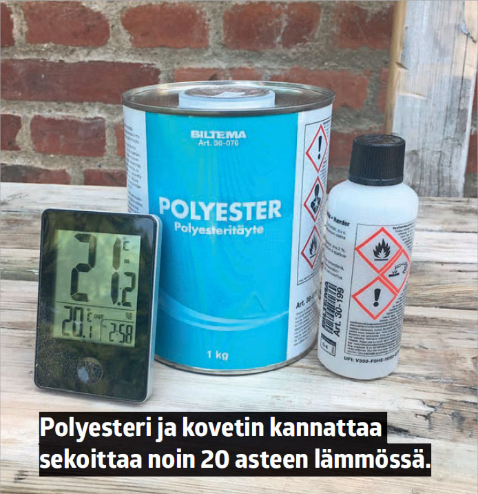 Näin käytät lasikuitua