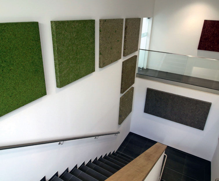 Lyddæmpende plader: Organisk plade