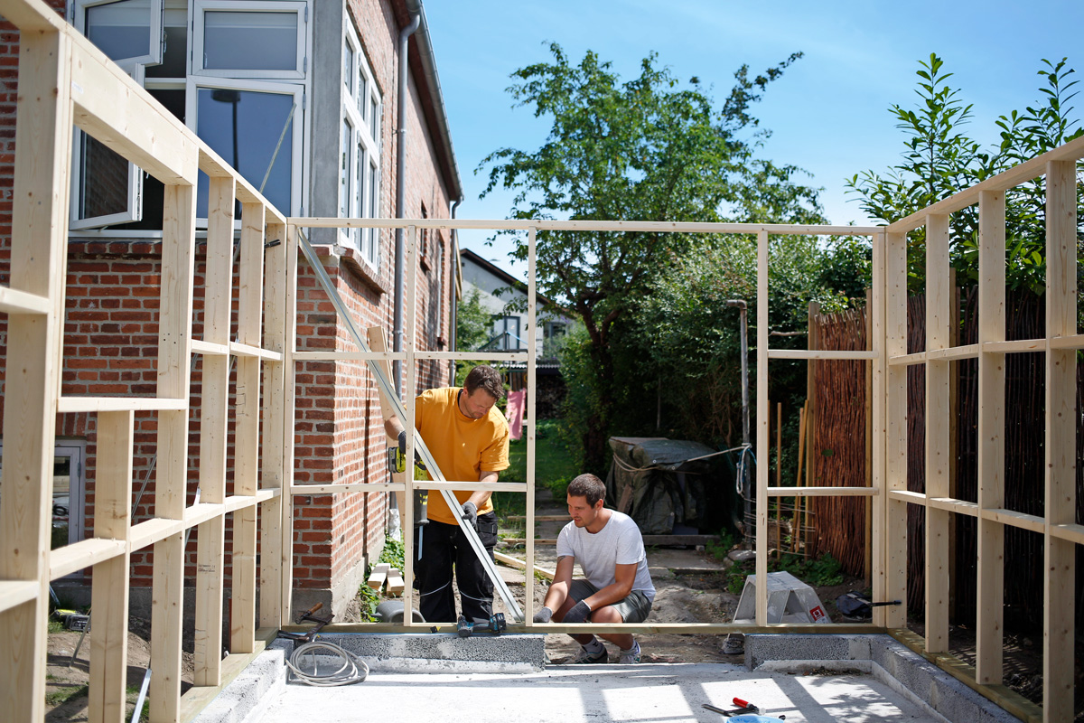 Garage - Byg Selv Garagen | Goerdetselv.dk