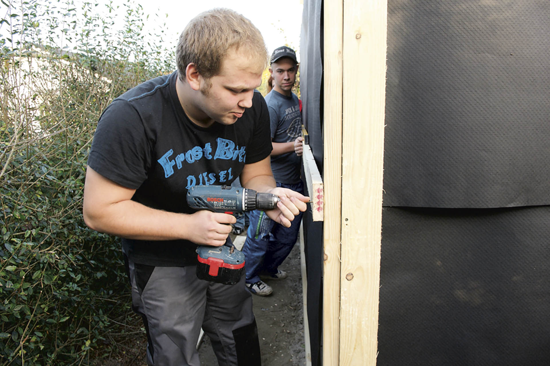 Bygge småbygninger: Isolert bod