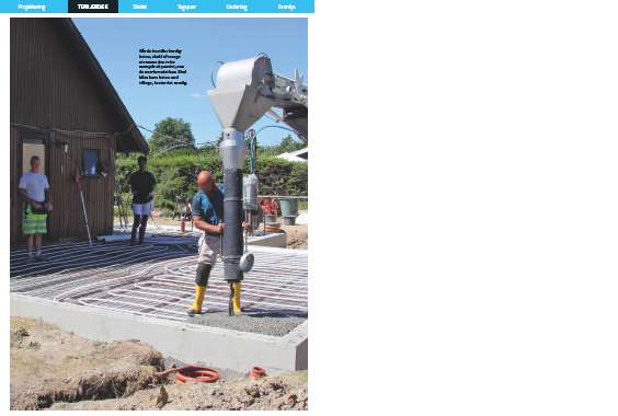 Tilbygning fundament