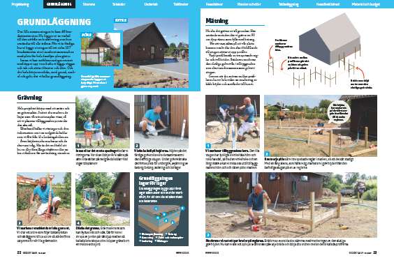 Tillbyggnad: Fundament