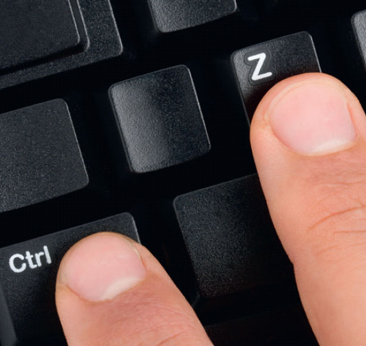 Ilmainen 3d suunnitteluohjelma: Sketchup-suunnitteluohjelman tärkein pelastusrengas on Ctrl + Z -peruutuskomento.