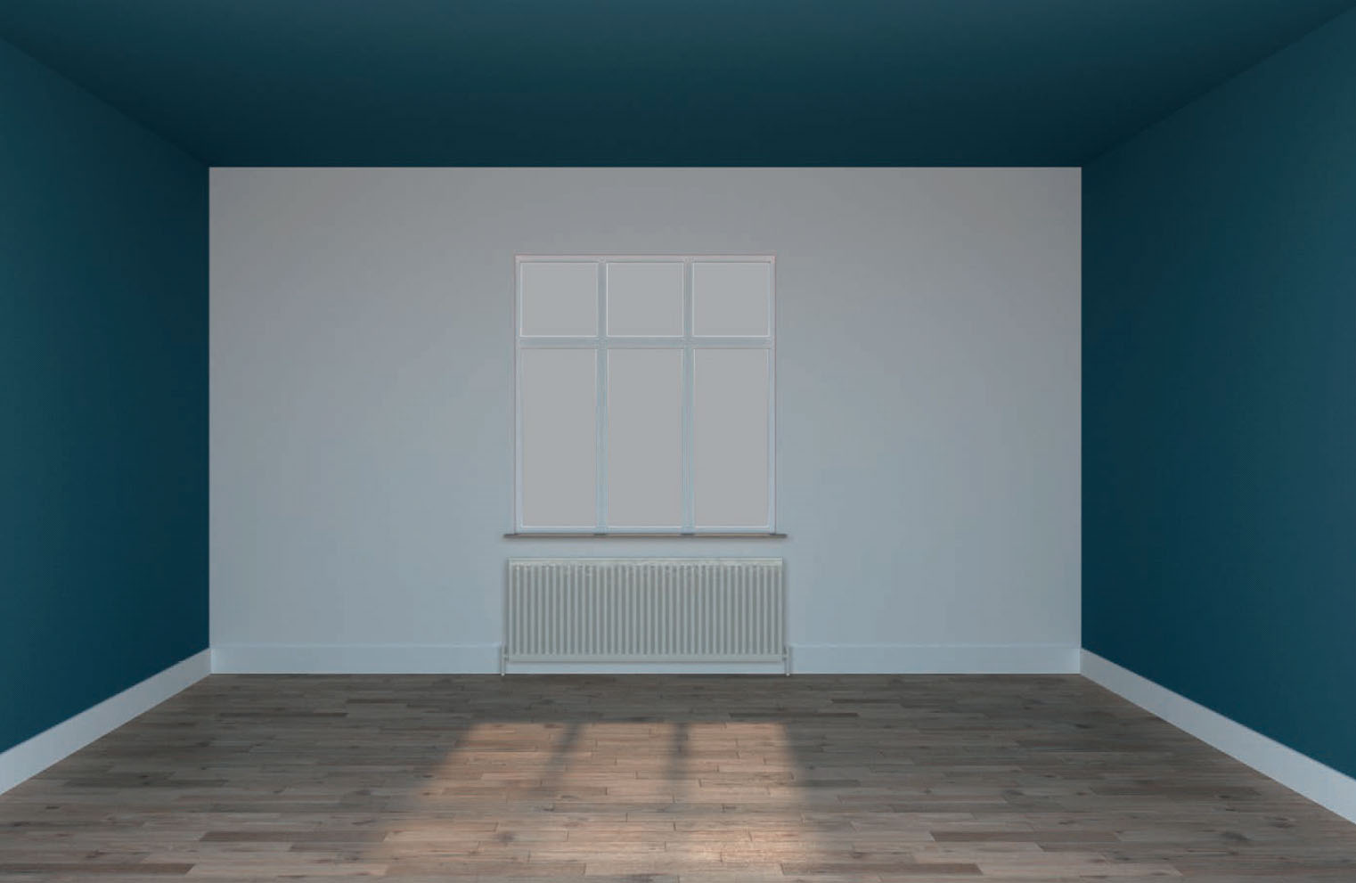 Male en vegg i en annen farge