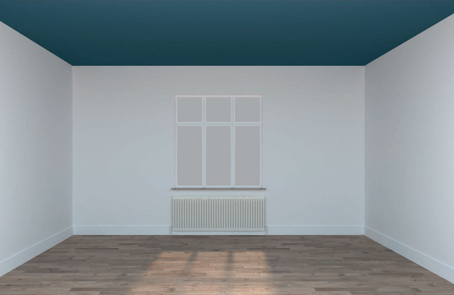 Male en vegg i en annen farge