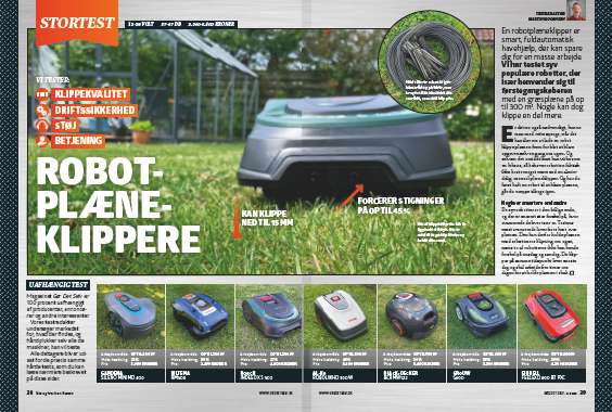 Test robotplæneklipper