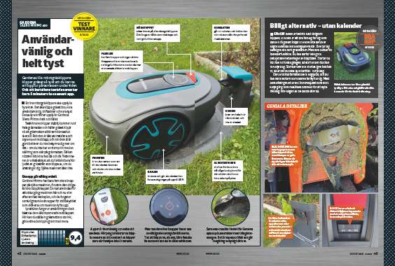 Bäst i test robotgräsklippare