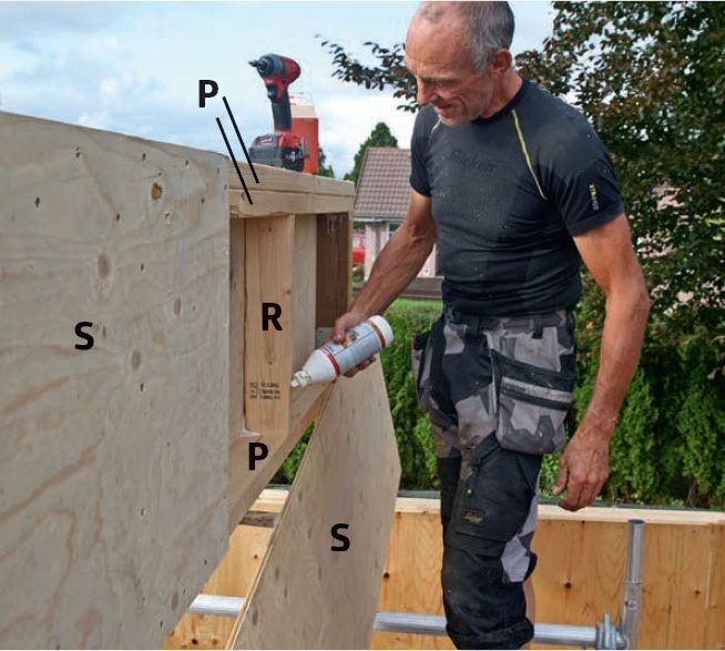 Bygg en kassedrager til isolering av bod