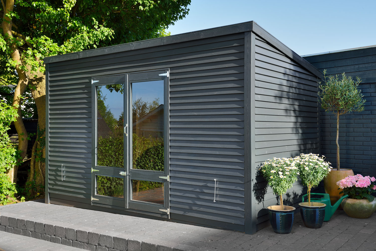 Bygg själv ett arkitektritat förråd