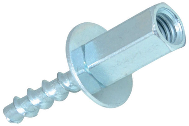 Skruva i tegel: BETONGSKRUV M. INVÄNDIG GÄNGA