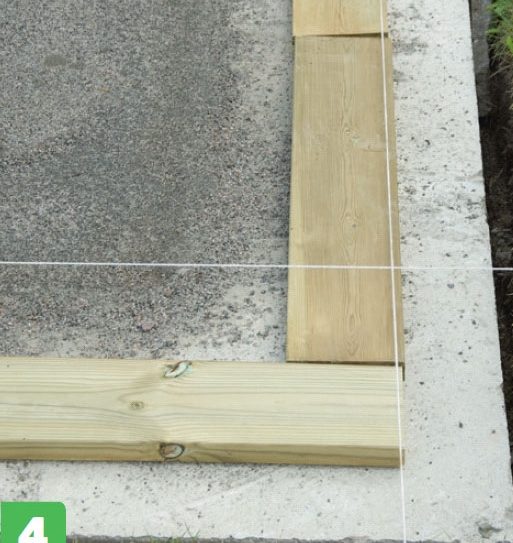 Sokkel til byg selv orangeri