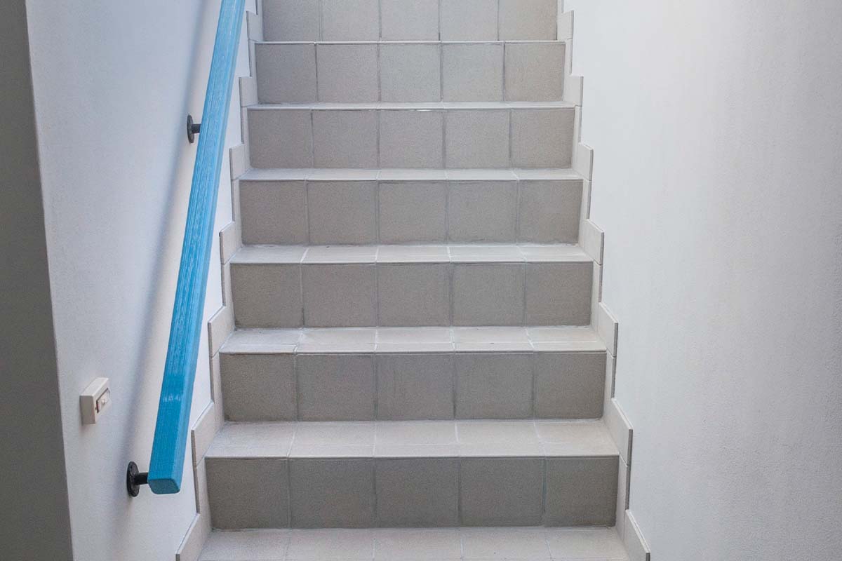 Renovering af kældertrappen