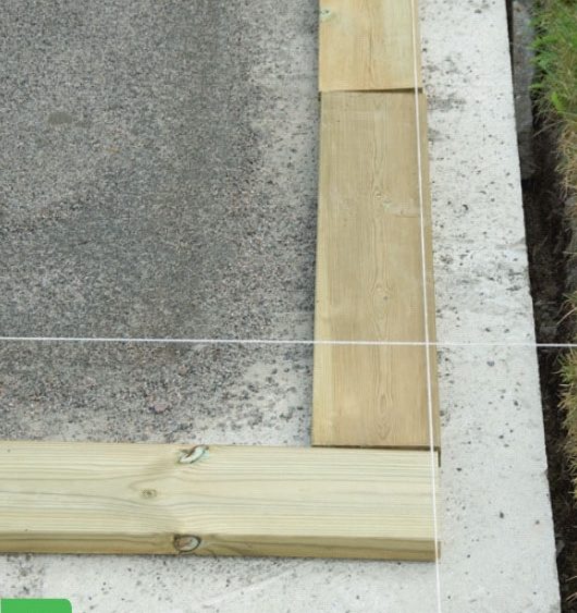 Rakenna sokkeli kasvihuoneelle