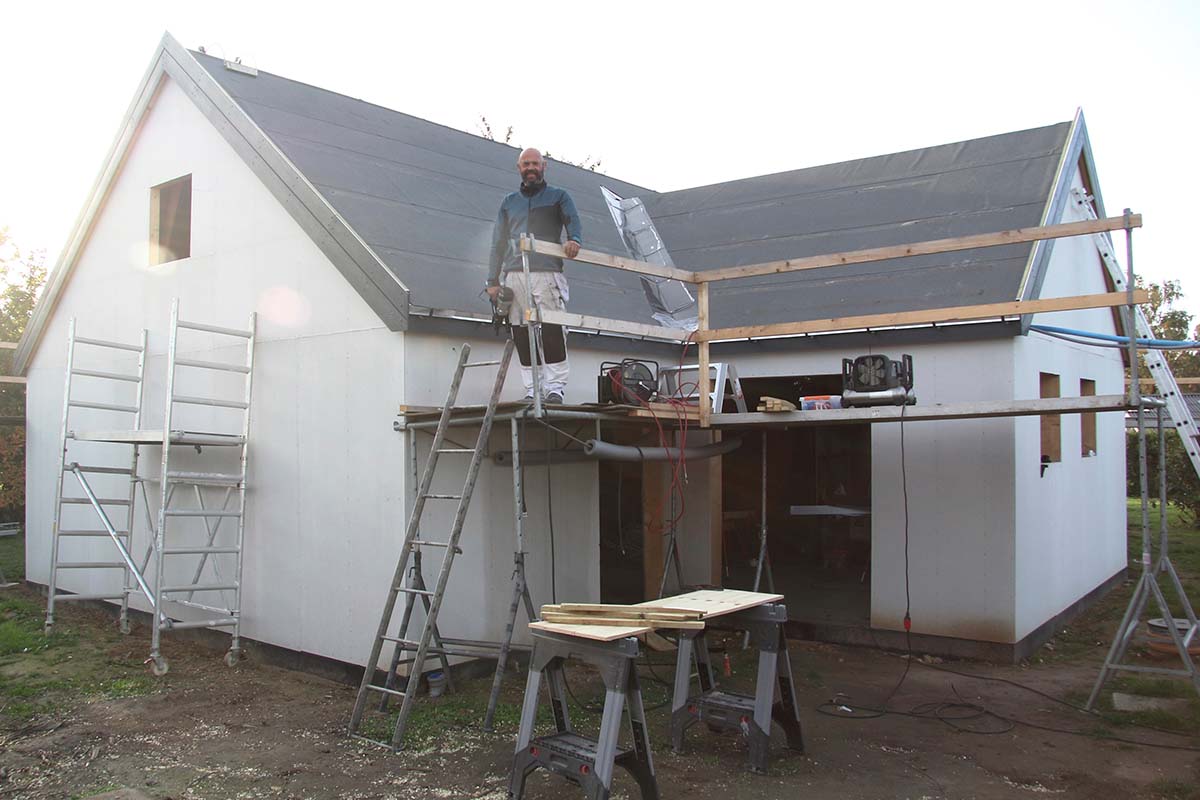 Tilbygning del 5: Undertag