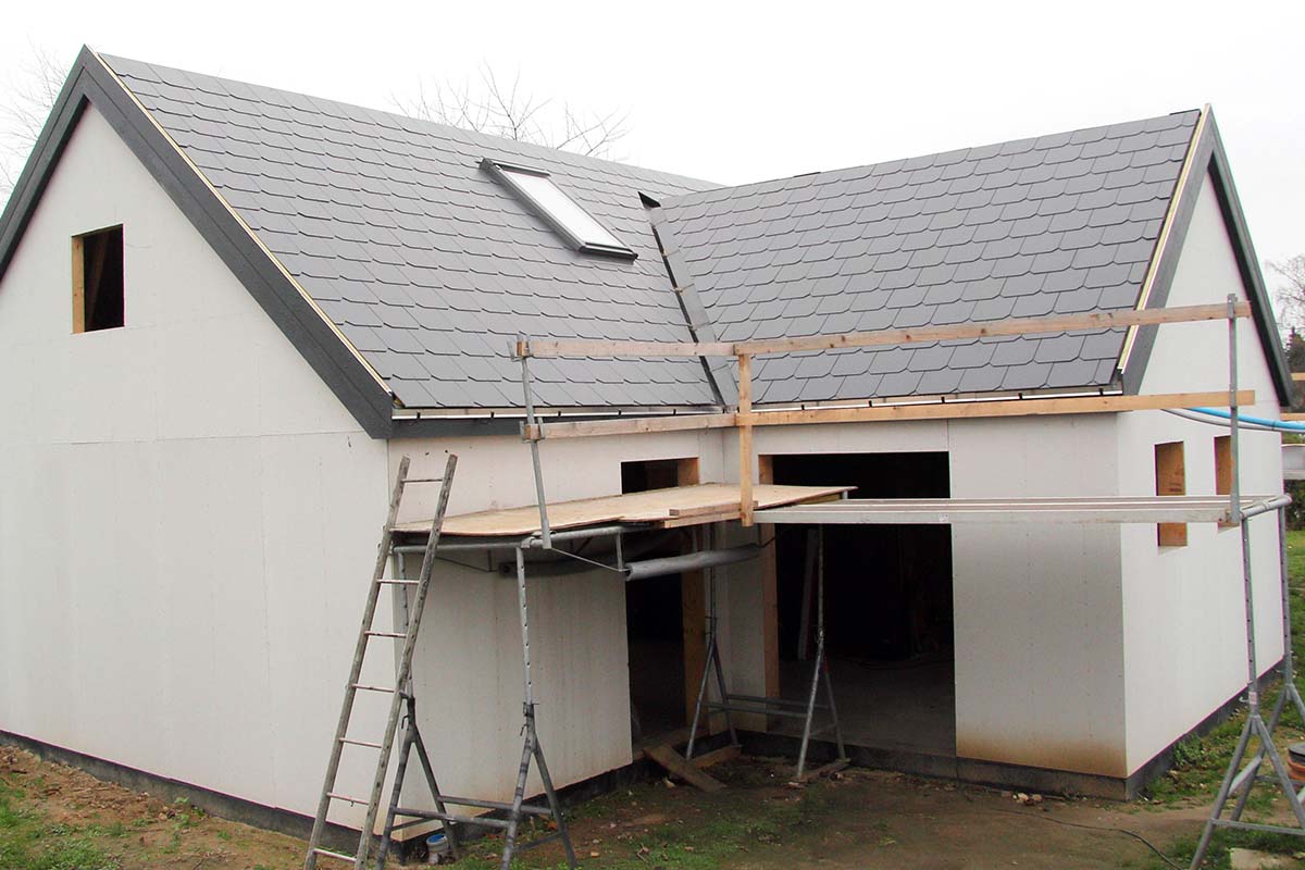 Tilbygning del 9: Tagbelægning