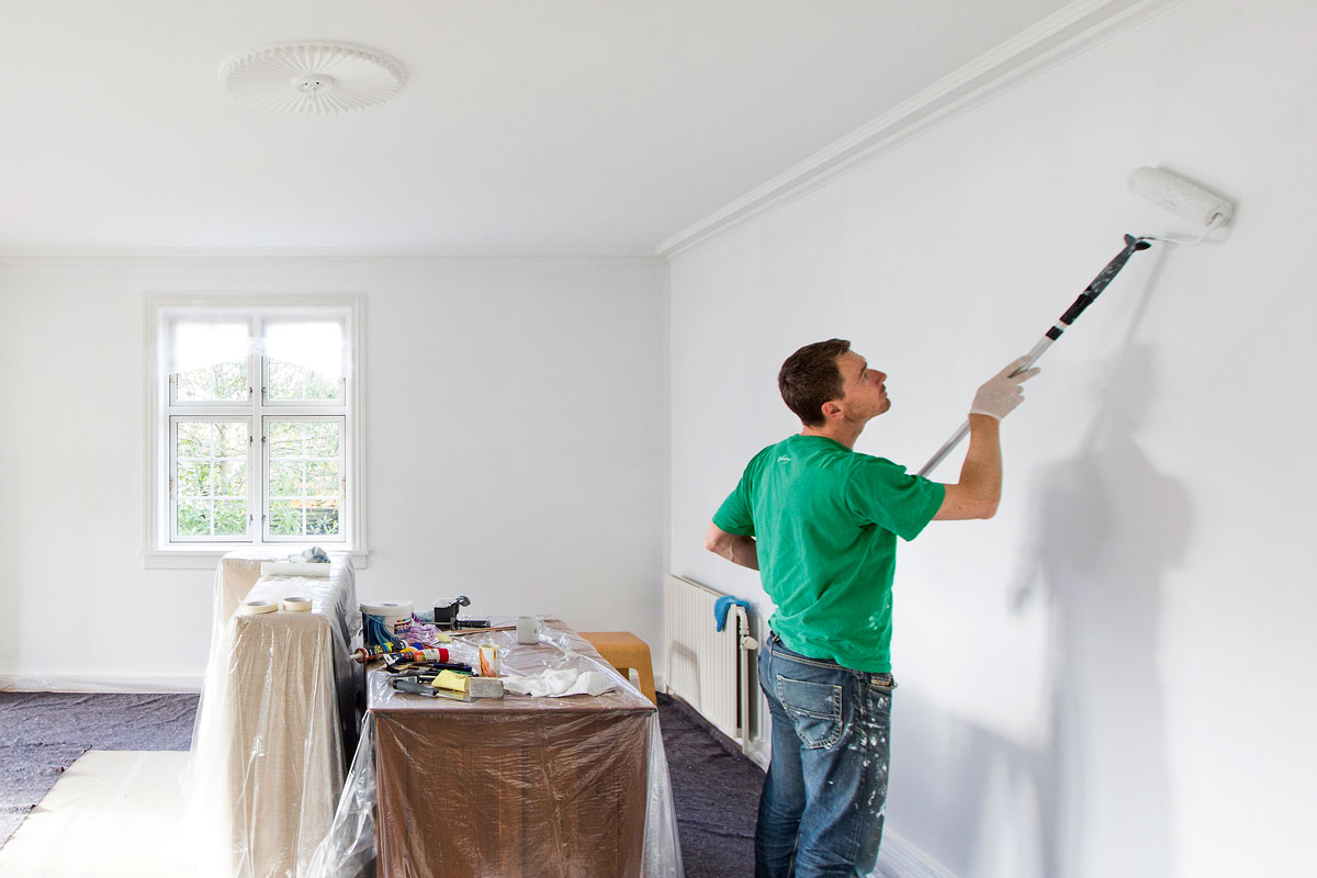 Pitäisikö maalaaminen aloittaa ylhäältä vai alhaalta?