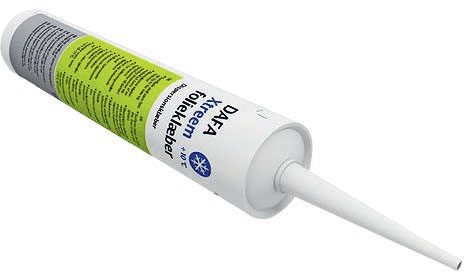 Folielim till montera ångspärr på murverk