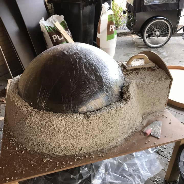 Pizzaovn byg selv i perlite