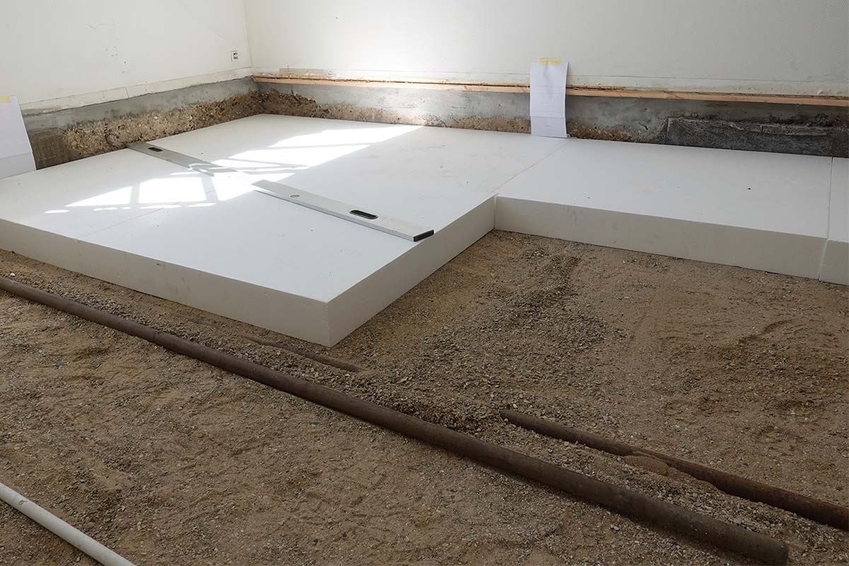 Isoler med polystyren