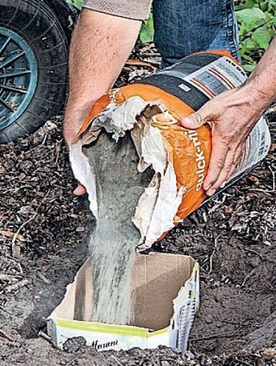 Kuntosali pihalle: Betonivalu pihaan