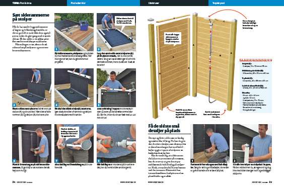 Mobil udendørsbruser afskærmning