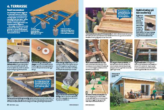 Bygge isoleret anneks med terrasse