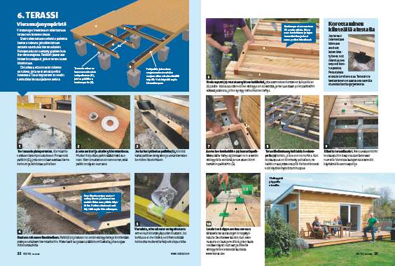 Bygge isoleret anneks med terrasse