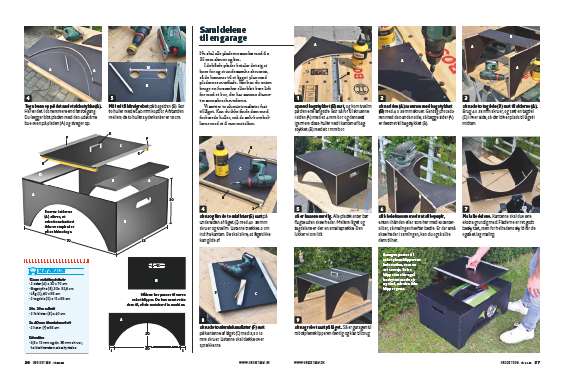Byg selv en garage til robotplæneklipper