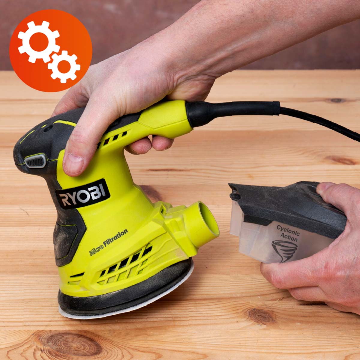 Image of Ryobi ROS300A orbital sander at eBay