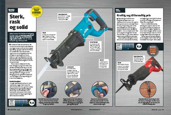Test bajonettsag med ledning