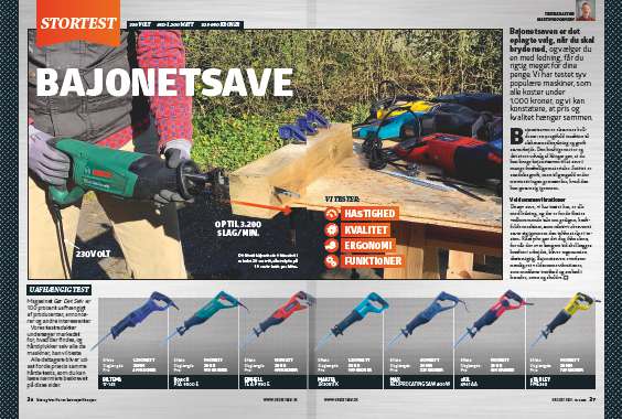 Bajonetsav med ledning