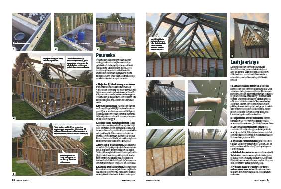 Talvipuutarha jossa on paljon tilaa katon alla