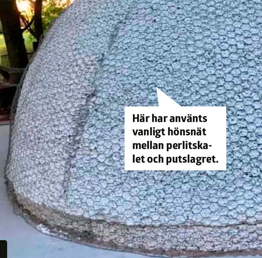 Hönsnät till pizzaugn ute