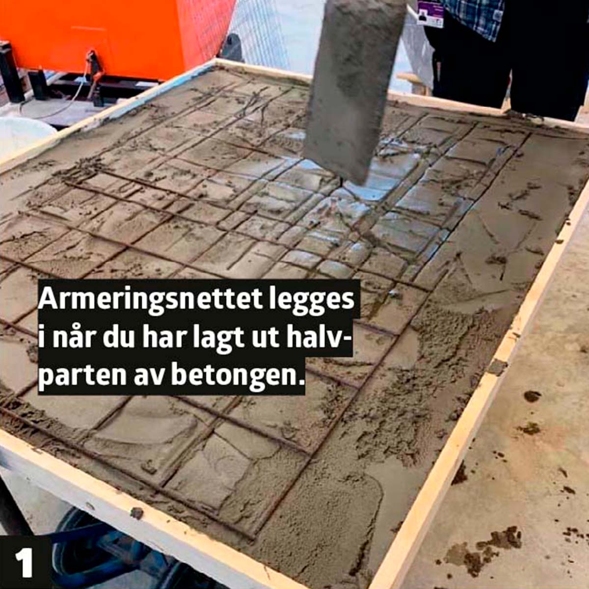 Bygge pizzaovn med støpeform