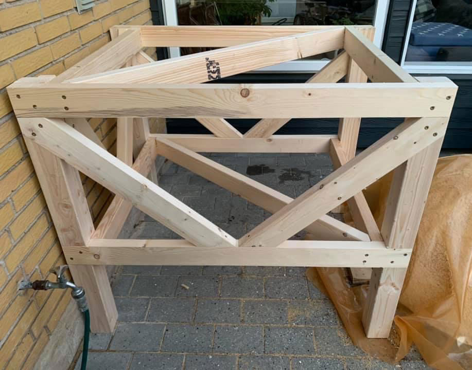 Understell til pizzaovn byggesett