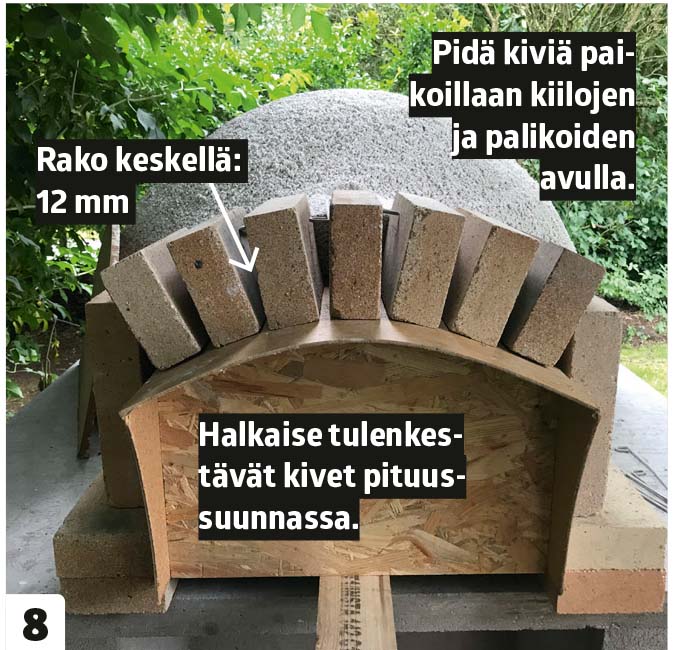 Lado kivet koeasetelmaan