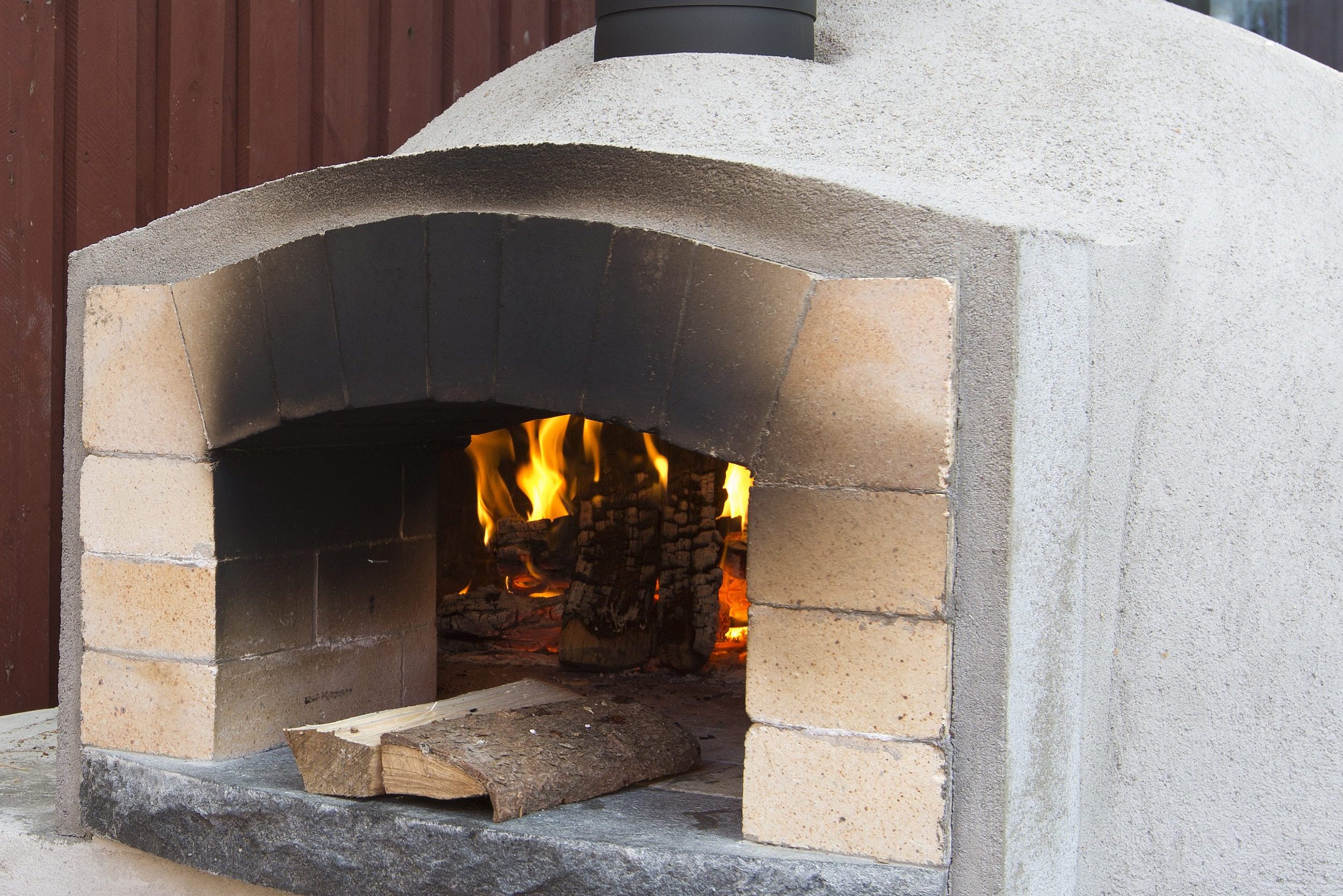 Baka pizza i din egen pizzaugn