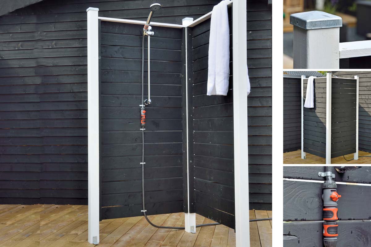 Liikuteltava ulkosuihku: Ulkosuihkun rakentaminen