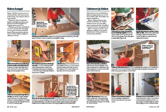 Tee itse vaatekaappi