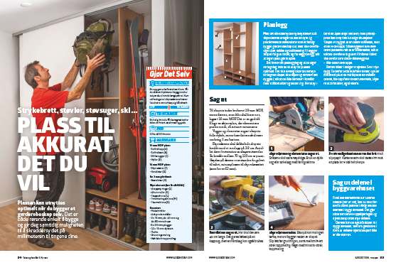 Perfekt garderobeskap med dine egne mål