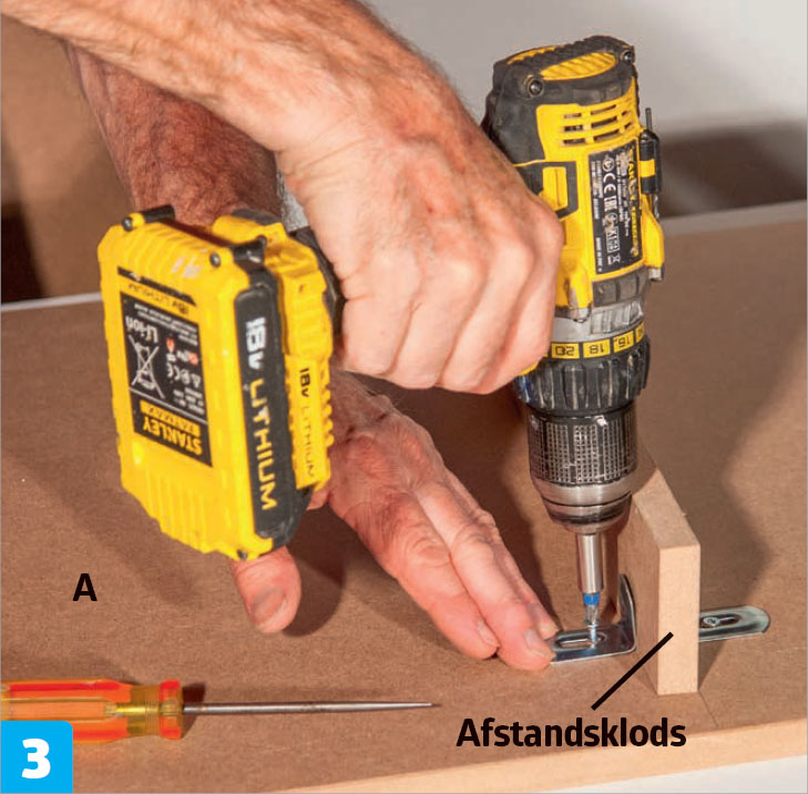 Byg selv garderobeskab på mål af mdf