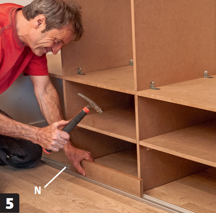 Bygge garderobeskap på mål | mdf